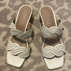 Joie Braided Heeled Sandals 7.5